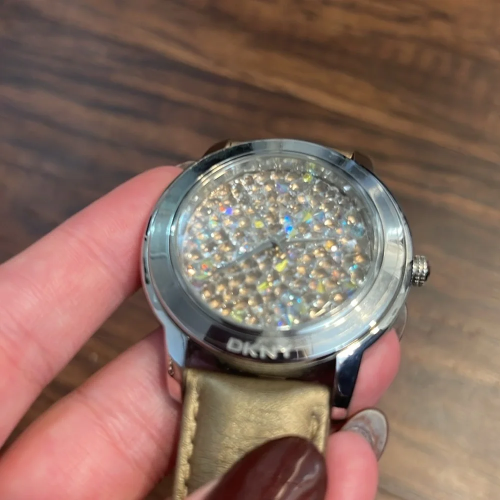 DKNY Crystal Face Watch